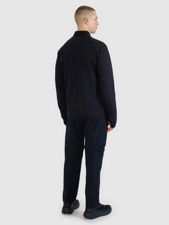 Męska kurtka trekkingowa 4F 4FWSS25TTJAM0876 - czarna