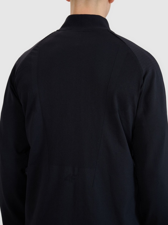 Męska kurtka trekkingowa 4F 4FWSS25TTJAM0876 - czarna