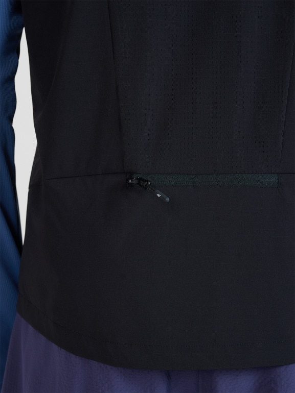 Męski bezrękawnik do biegania 4F 4FWSS25TVJAM248 - czarny