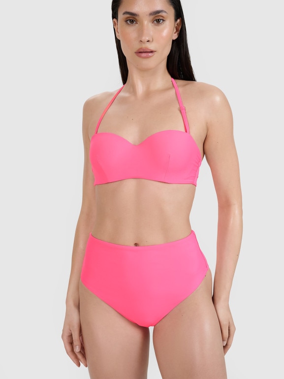 Damski kostium kąpielowy (dół) 4F 4FWSS25UBKBF073 - różowy