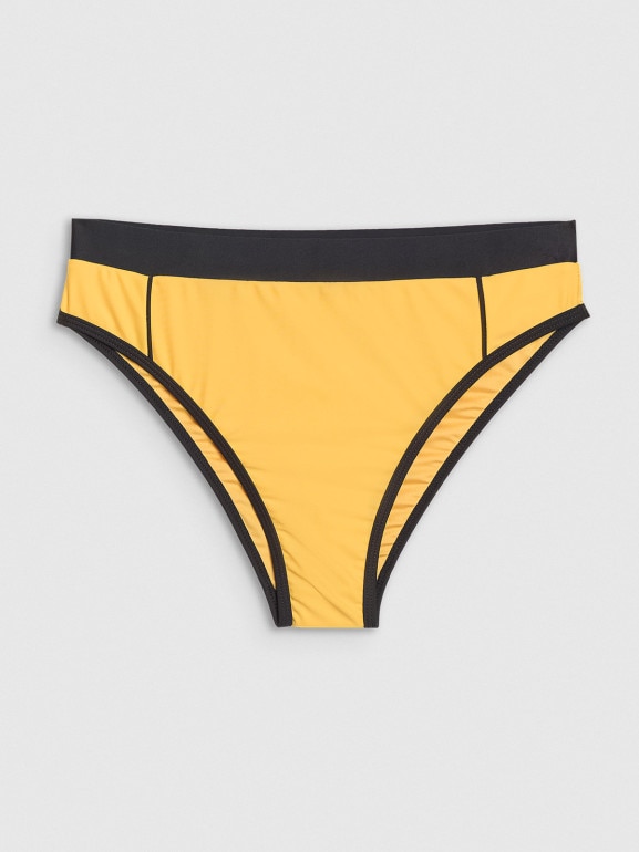 Damski kostium kąpielowy (dół) 4F 4FWSS25UBKBF078 - żółty