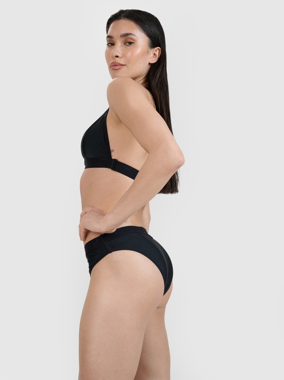 Damski kostium kąpielowy (góra) 4F 4FWSS25UBKTF071 - czarny