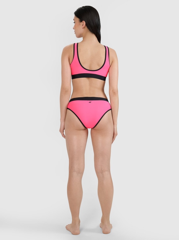 Damski kostium kąpielowy (góra) 4F 4FWSS25UBKTF077 - różowy