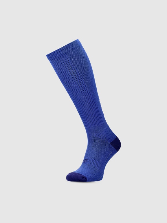 Skarpetki do biegania uniseks 4F 4FWSS25UFSOU178 - niebieskie