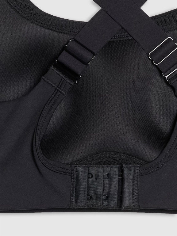 Biustonosz treningowy 4F 4FWSS25USBAF164 - czarny