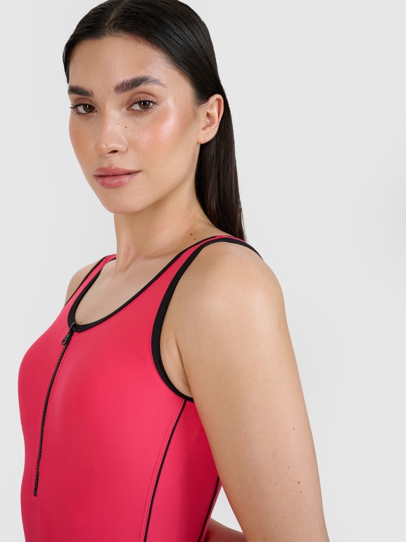 Damski kostium kąpielowy jednoczęściowy 4F 4FWSS25USWSF084 - różowy