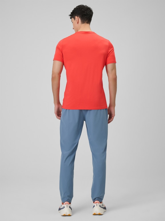 Męskie spodnie treningowe 4F 4FWSS26TFTRM1047 - denim