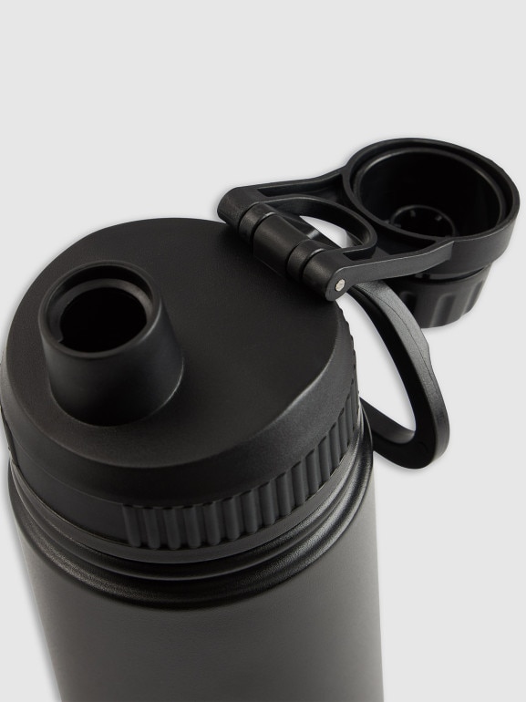 Bidon na wodę 4F 4FRSS26ABOTU033 540 ml - czarny
