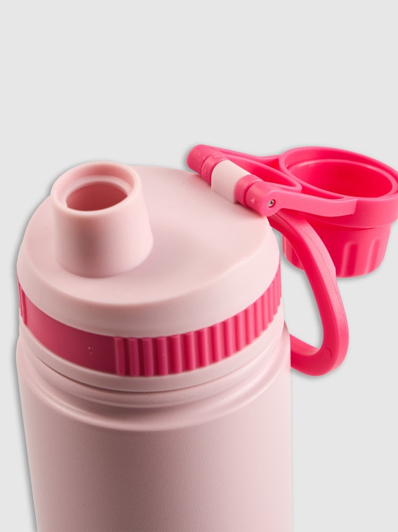 Bidon na wodę 4F 4FRSS26ABOTU033 540 ml - różowy