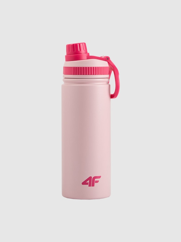 Bidon na wodę 4F 4FRSS26ABOTU033 540 ml - różowy