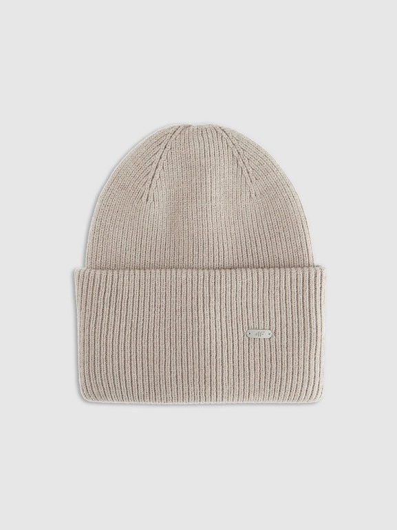 Czapka beanie uniseks 4F 4FRAW25ACAPU0721 - szara