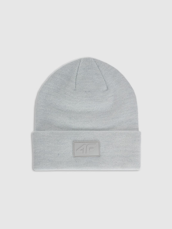 Czapka beanie uniseks 4F 4FRAW25ACAPU0809 - szara