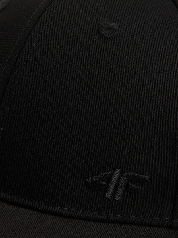Czapka z daszkiem uniseks 4F 4FRSS26ACABU588 - czarna