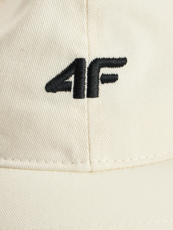 Czapka z daszkiem uniseks 4F 4FRSS26ACABU589 - biała