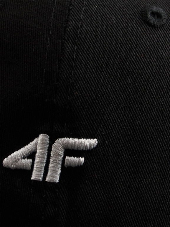 Czapka z daszkiem uniseks 4F 4FRSS26ACABU589 - czarna