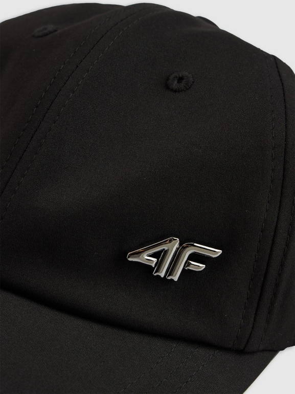 Czapka z daszkiem uniseks 4F 4FRSS26ACABU590 - czarna