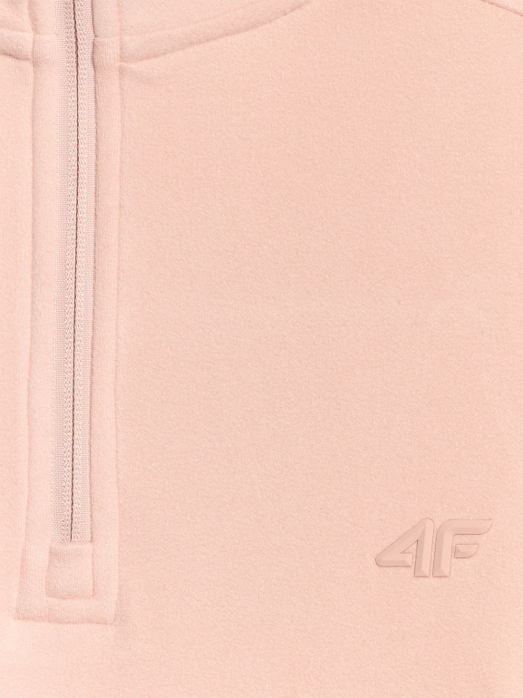 Damska bielizna termiczna polarowa (góra) 4F 4FRAW25UFLEF080 - beżowa