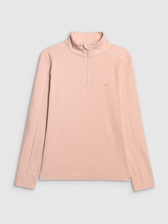 Damska bielizna termiczna polarowa (góra) 4F 4FRAW25UFLEF080 - beżowa