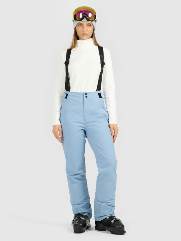 Damska bielizna termiczna polarowa (góra) 4F 4FRAW25UFLEF080 - biała