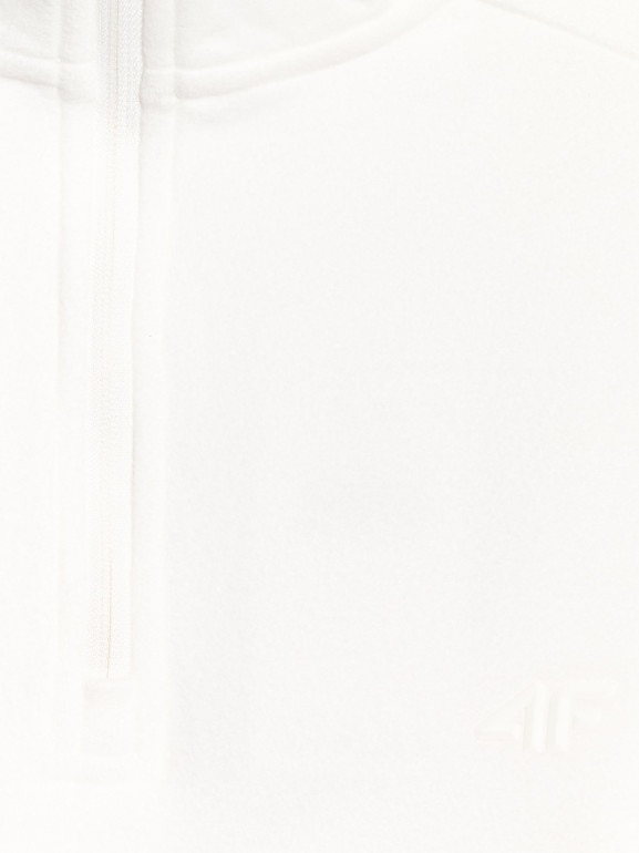 Damska bielizna termiczna polarowa (góra) 4F 4FRAW25UFLEF080 - biała