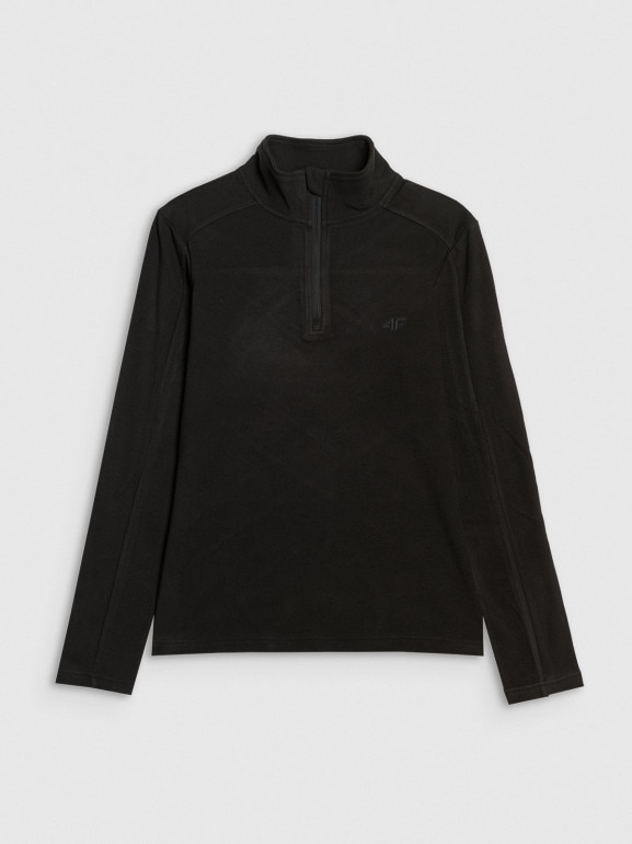 Damska bielizna termiczna polarowa (góra) 4F 4FRAW25UFLEF080 - czarna