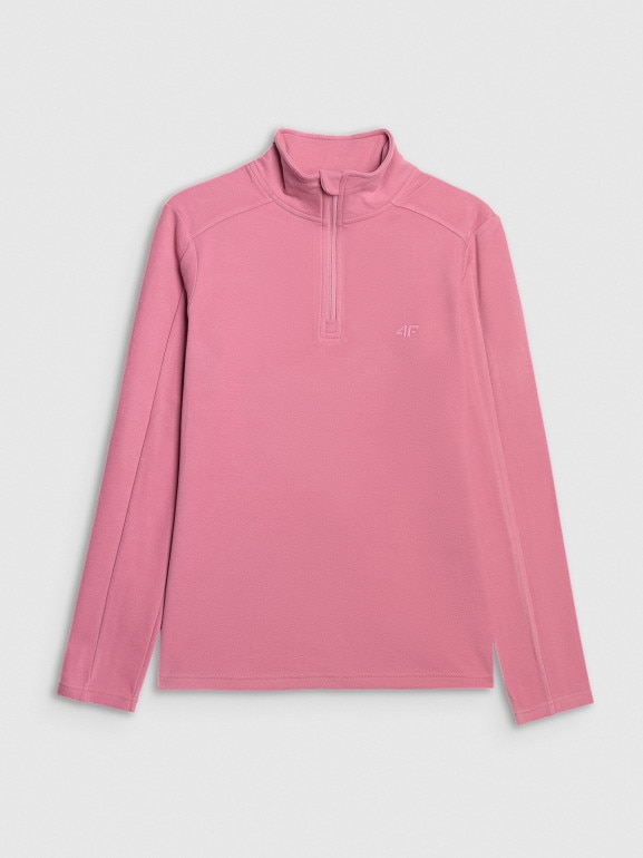 Damska bielizna termiczna polarowa (góra) 4F 4FRAW25UFLEF080 - różowa