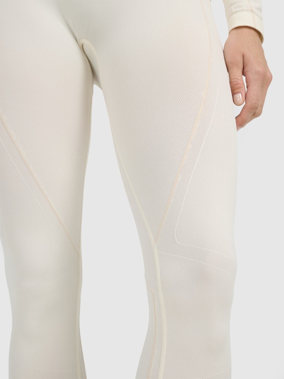 Damska bielizna termoaktywna (dół) 4F 4FWAW25USEAF204 - biała