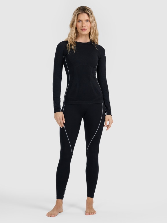 Damska bielizna termoaktywna (dół) 4F 4FWAW25USEAF204 - czarna