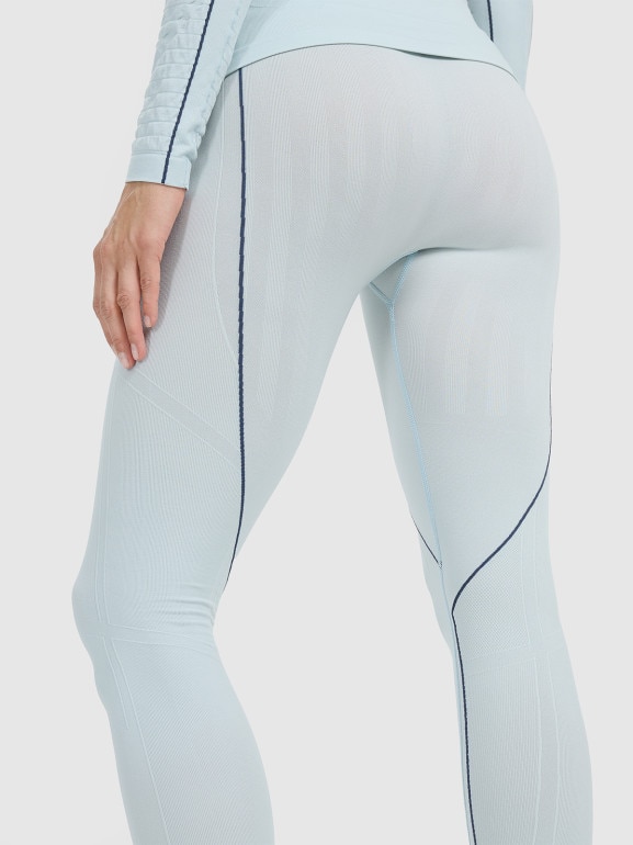 Damska bielizna termoaktywna (dół) 4F 4FWAW25USEAF204 - niebieska