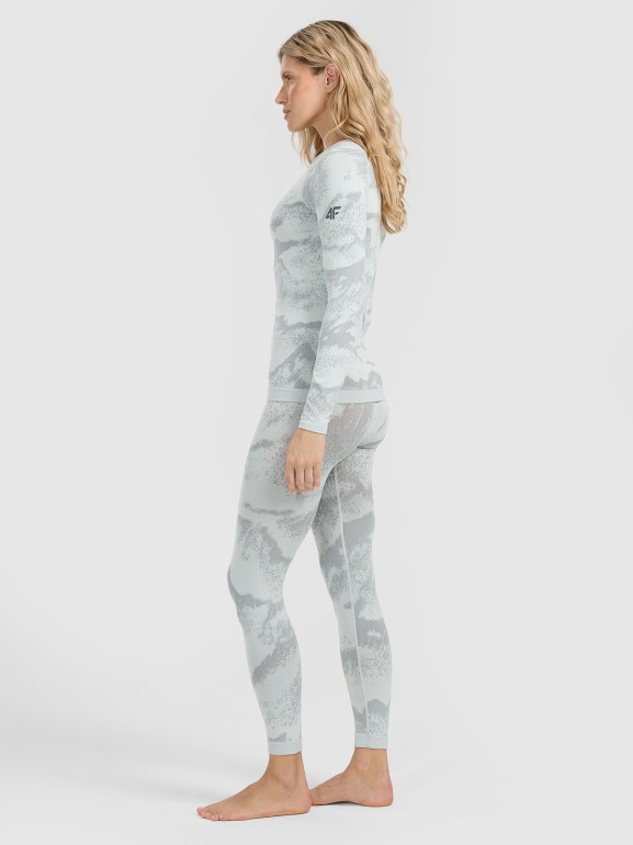 Damska bielizna termoaktywna (dół) 4F 4FWAW25USEAF209 - szara