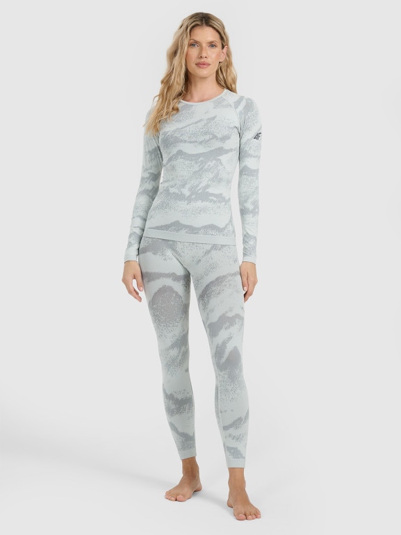 Damska bielizna termoaktywna (dół) 4F 4FWAW25USEAF209 - szara