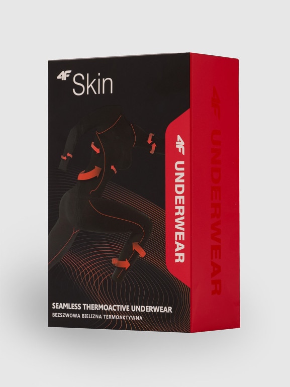 Damska bielizna termoaktywna (dół) 4F 4FWAW25USEAF209 - niebieska