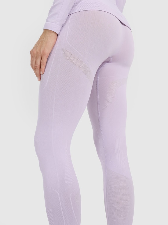 Damska bielizna termoaktywna (dół) 4F 4FWAW25USEAF217 - fioletowa