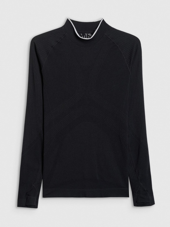 Damska bielizna termoaktywna (góra) 4F 4FWAW25USEAF205 - czarna