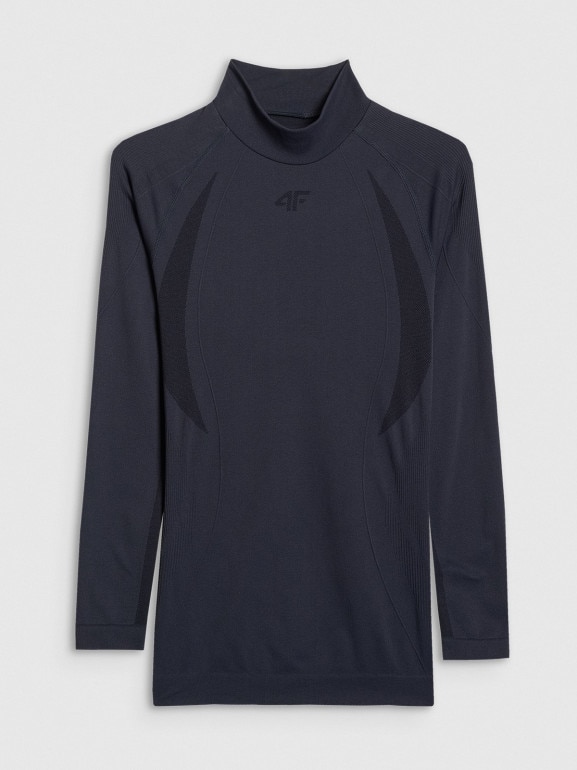 Damska bielizna termoaktywna (góra) 4F 4FWAW25USEAF216 - czarna