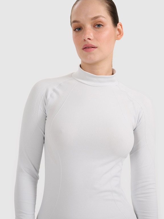 Damska bielizna termoaktywna (góra) 4F 4FWAW25USEAF216 - szara
