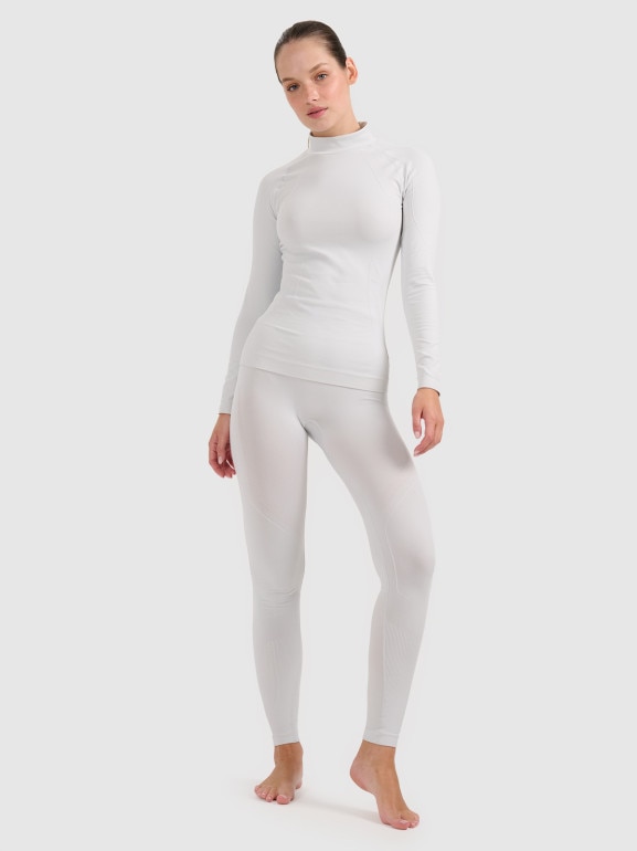 Damska bielizna termoaktywna (góra) 4F 4FWAW25USEAF216 - szara