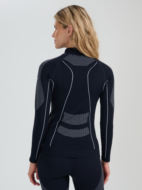 Damska bielizna termoaktywna (góra) 4F 4FWAW25USEAF218 - czarna