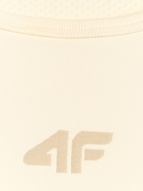 Damska bielizna termoaktywna (góra) 4F 4FWAW25USEAF220 - beżowa