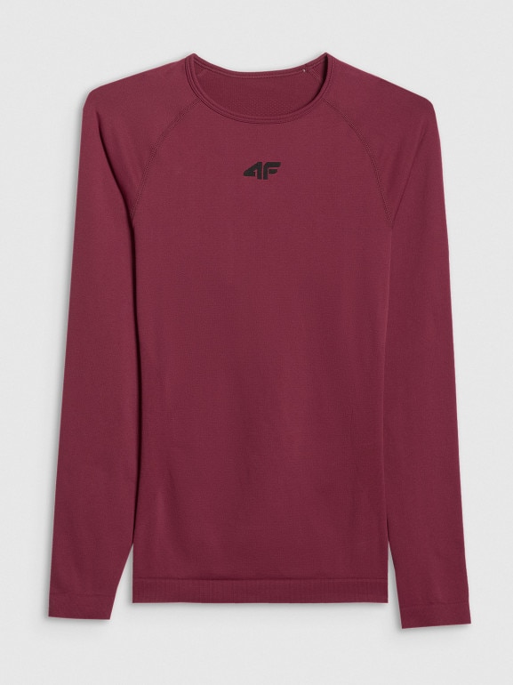 Damska bielizna termoaktywna (góra) 4F 4FWAW25USEAF220 - czerwona