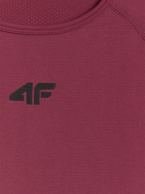 Damska bielizna termoaktywna (góra) 4F 4FWAW25USEAF220 - czerwona