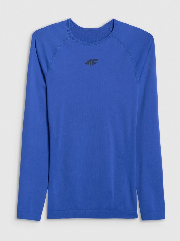 Damska bielizna termoaktywna (góra) 4F 4FWAW25USEAF220 - niebieska