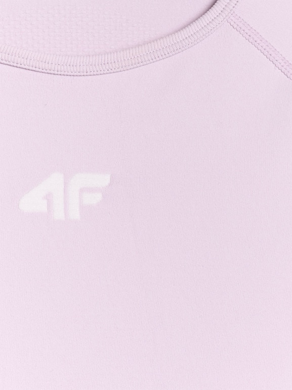 Damska bielizna termoaktywna (góra) 4F 4FWAW25USEAF220 - różowa