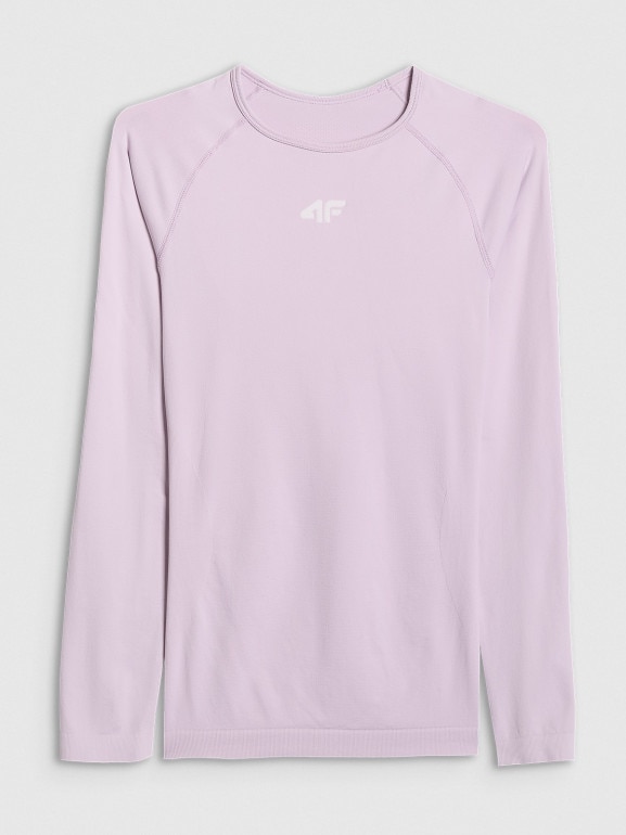 Damska bielizna termoaktywna (góra) 4F 4FWAW25USEAF220 - różowa