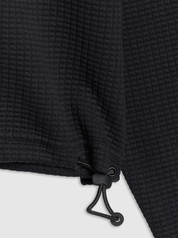 Damska bluza dresowa nierozpinana z kapturem 4F 4FWAW25TSWSF1847 - czarna