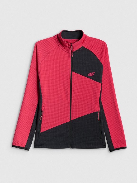 Damska bluza trekkingowa 4F 4FRSS26TFSWF0986 - różowa