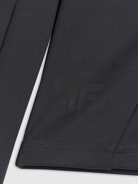 Damska bluza treningowa 4F 4FRAW25TFSWF0808 - czarna