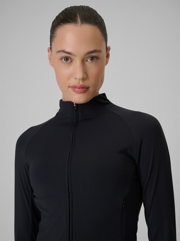 Damska bluza treningowa 4F 4FRSS26TFSWF0949 - czarna