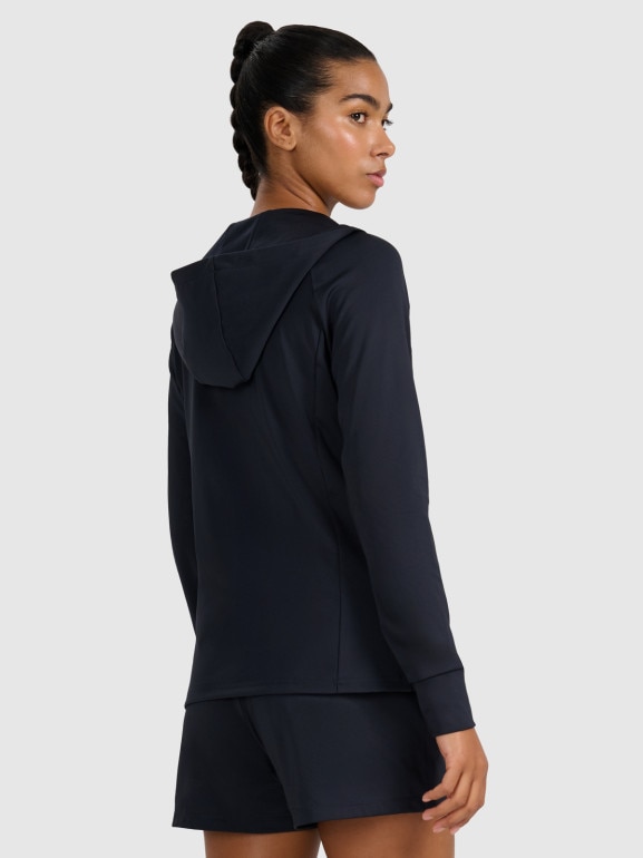 Damska bluza treningowa 4F 4FWMM00TFSWF653 - czarna