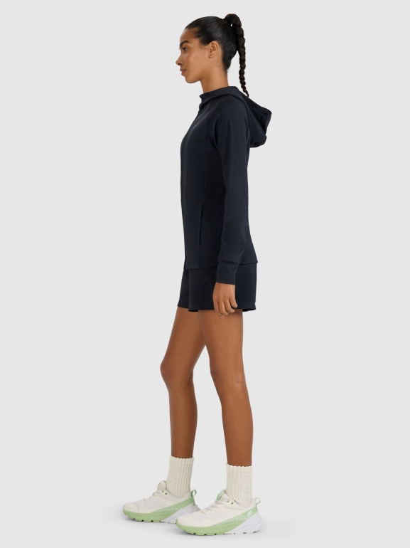 Damska bluza treningowa 4F 4FWMM00TFSWF653 - czarna